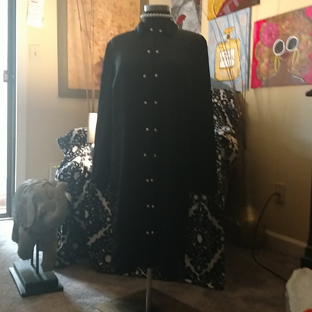 Ann Taylor black shirt dress